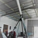 Sinfín T 206-4 galvanizado con carro