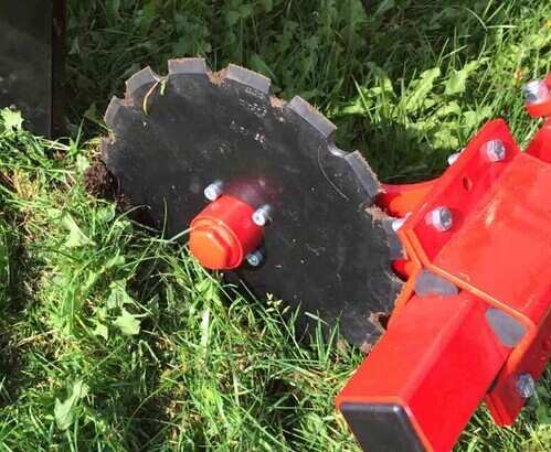 Subsolador Grass-Tiller discos de corte