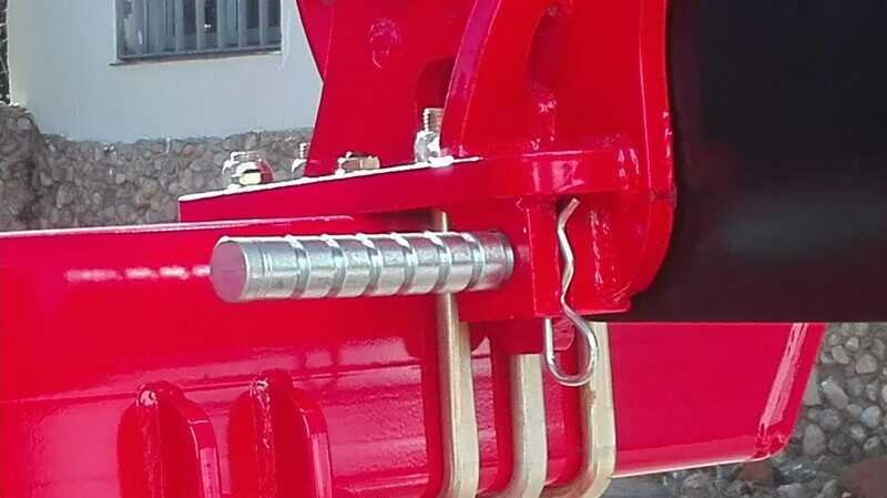 Proteccion contra piedra rapido empuje Subsolador Grass-Tiller
