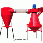 Máquina separadora de impurezas de granos con capacidad de 30 ton/hora, marca POM - Nueva Casa Grande