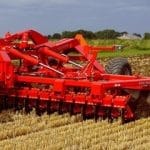 Grada trabajando en barbecho DISC-ROLLER de HE-VA