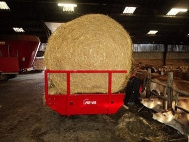 Desenrolladora de pacas
